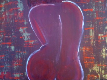 Painting titled "Formes" by Sandra Cuomo, Original Artwork