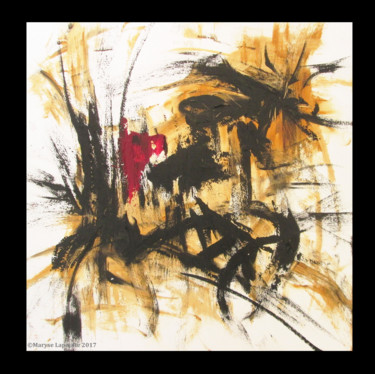 Painting titled "Broken Arabesques s…" by Maryse Lapointe, Original Artwork, Oil