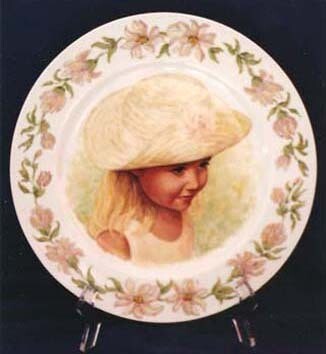 Peinture intitulée "Portrait d'Eden" par Marguerite Vanasse (Fleur'Art Maggie), Œuvre d'art originale, Huile