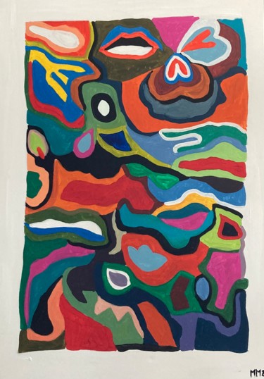 Freedom Peinture intitulée "Freedom" par Gomariart, Œuvre d'art originale, Acrylique
