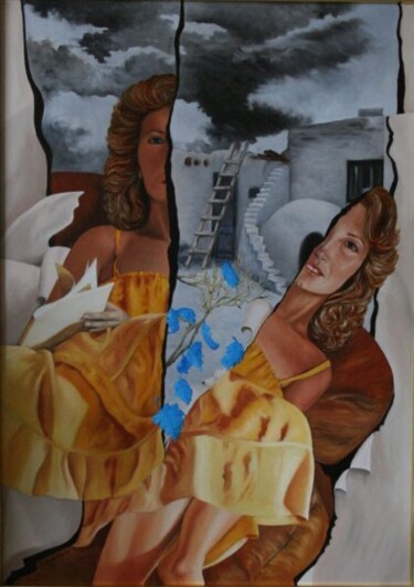 Pittura intitolato "Squarci di vita" da Maria Adelaide Lamesa, Opera d'arte originale, Olio