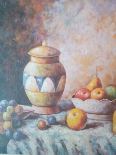 Pintura titulada "Comedor" por Maria De Los Ángeles Posadas (Cati), Obra de arte original, Oleo