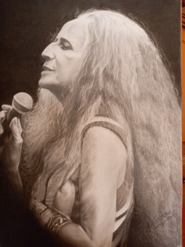 Desenho intitulada "Bethania" por Maria Del Carmen Cubelli Lago, Obras de arte originais, Lápis