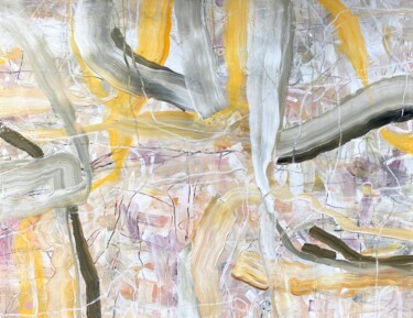Картина под названием "Shifting Sounds" - Maria Esmar, Подлинное произведение искусства, Акрил