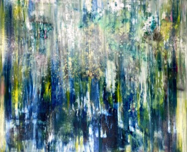 Картина под названием "Beyond the horizon" - Maria Esmar, Подлинное произведение искусства, Масло Установлен на Деревянная р…
