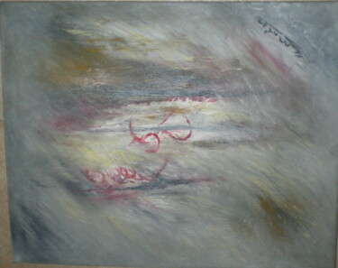 Painting titled "Energies primaires" by Maria Foti, Original Artwork, Oil