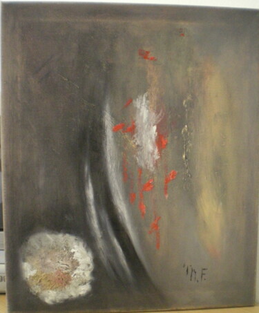Peinture intitulée "Apparition" par Maria Foti, Œuvre d'art originale, Huile Monté sur Châssis en bois