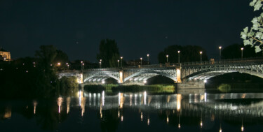 Fotografia intitulada "Puente. Rio Tormes,…" por Maria Isabel Gaytan, Obras de arte originais, Fotografia digital