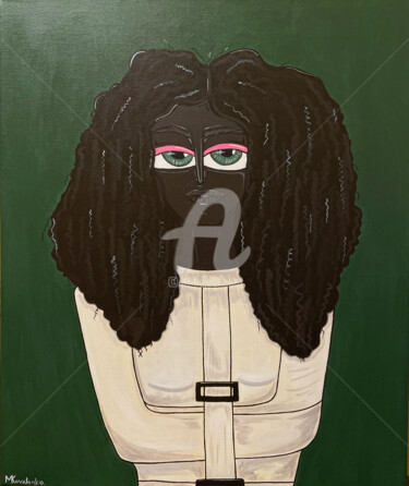 Картина под названием "«Абсурд»" - Мария Коваленко, Подлинное произведение искусства, Акрил Установлен на Деревянная рама дл…
