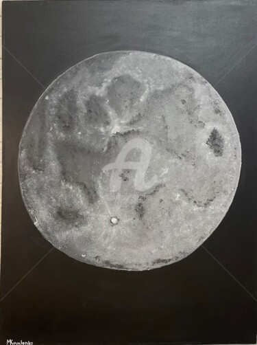 제목이 "«Луна»"인 미술작품 Мария Коваленко로, 원작, 아크릴 나무 들것 프레임에 장착됨