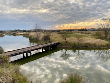 Fotografía titulada "Golf en pandemia" por Maria Lucrecia Serrat, Obra de arte original, Fotografía digital