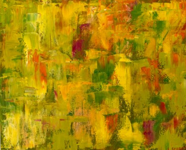 Pintura titulada "Brisas de color R" por Maria Lucrecia Serrat, Obra de arte original, Oleo Montado en Bastidor de camilla d…