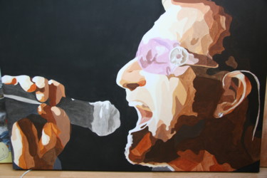 Painting titled "Bono II" by Maria Malheiro, Original Artwork, Oil