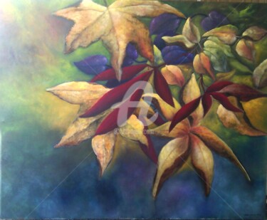 Painting titled ""Changes"" by Maria Manuel Pires, Original Artwork, Oil