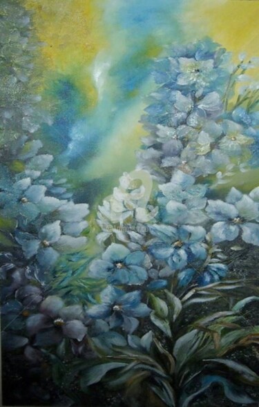 Painting titled "Mimos" by Maria Manuel Pires, Original Artwork, Oil
