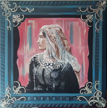 Pintura titulada "Zingara" por María Mateo, Obra de arte original, Oleo Montado en Bastidor de camilla de madera