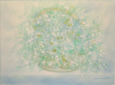 Pittura intitolato "Esplosione di purez…" da Maria Paola Remondini, Opera d'arte originale, Olio