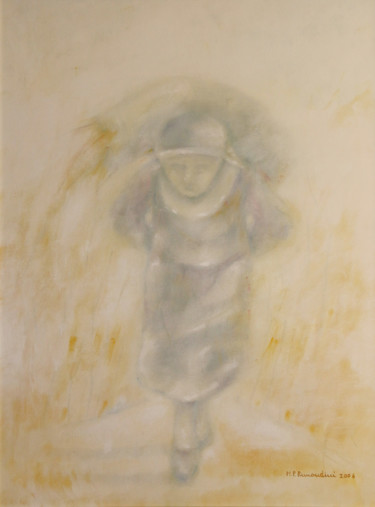 Pittura intitolato "Dolce fatica - Swee…" da Maria Paola Remondini, Opera d'arte originale, Olio