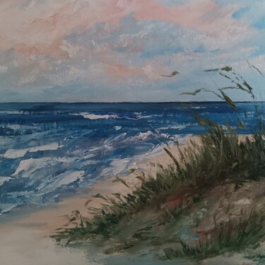 Картина под названием "Море" - Мария Румянцева, Подлинное произведение искусства, Масло