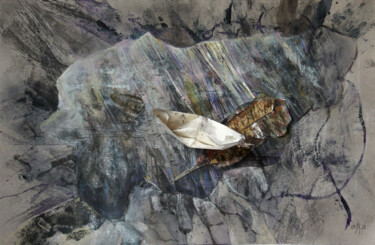 Pittura intitolato "Puddle. It's spitti…" da Maria Shedrina, Opera d'arte originale, Acrilico