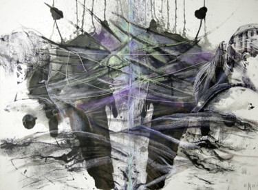 Картина под названием "All will pass / omn…" - Maria Shedrina, Подлинное произведение искусства, Чернила