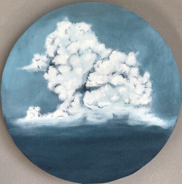 Картина под названием "Облако" - Maria Shopkhoeva, Подлинное произведение искусства, Масло