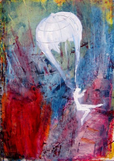 Painting titled "Le Voyage" by Maria Teresa Accomando, Original Artwork