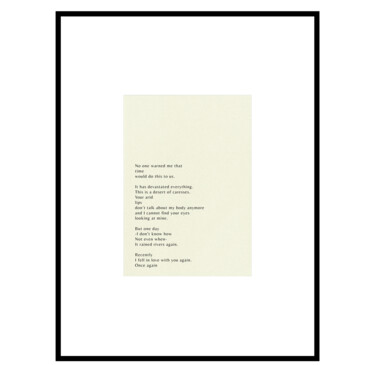 Grafika cyfrowa / sztuka generowana cyfrowo zatytułowany „Desert” autorstwa Maria Utzella, Oryginalna praca, Cyfrowy wydruk