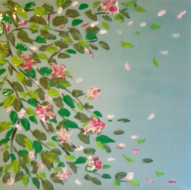 "Summer Flowers vibes" başlıklı Tablo Maria Xavier Alves (XAM) tarafından, Orijinal sanat, Akrilik