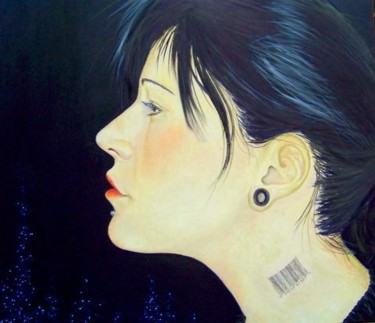 Pintura titulada "Lupe" por Maria Clara Rossi, Obra de arte original, Oleo