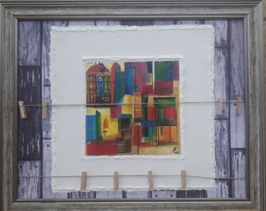 Картина под названием ""Cage" versione pit…" - Mariacristina Valletti, Подлинное произведение искусства, Акрил Установлен на…