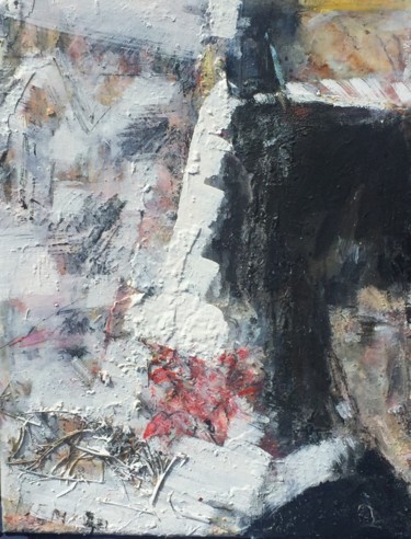 Seeing Through/Windows Painting titled "Seeing Through/Wind…" by Maria Emilov, Original Artwork, Oil Mounted on Wood Stretcher frame