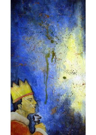 Painting titled "ANG PRINSIPE/ THE P…" by Maria Eugene Aniar, Original Artwork, Other