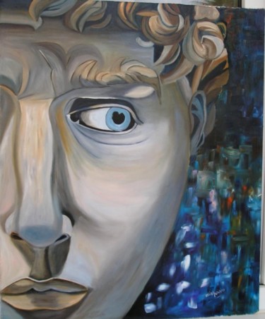 Pintura titulada "David" por Maria Franco, Obra de arte original
