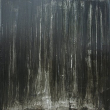 Pintura titulada "Negro y plata" por Mjesushernandez, Obra de arte original