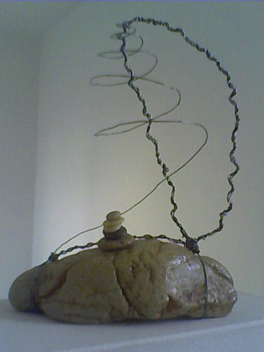 Escultura titulada "Movimiento de vida" por J.Arias, Obra de arte original, Otro
