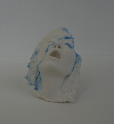 Skulptur mit dem Titel "Le soupir" von Myriam Agout, Original-Kunstwerk, Keramik