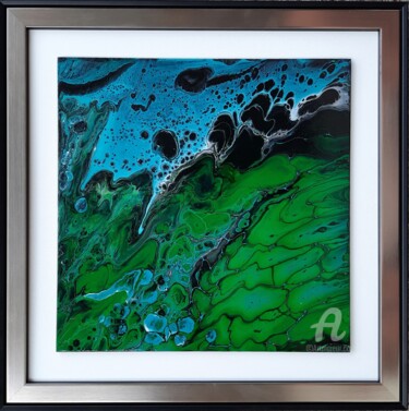 Peinture intitulée "Ocean III" par Marian Jesien, Œuvre d'art originale, Acrylique