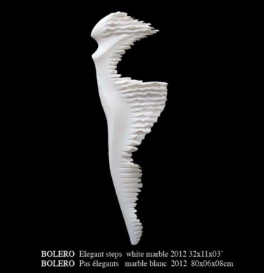 Скульптура под названием "BOLERO" - Marian Sava, Подлинное произведение искусства