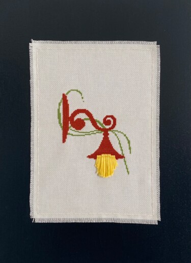 Textile Art titled "The Naughty" by Mariana Ivanova, Original Artwork, Embroidery