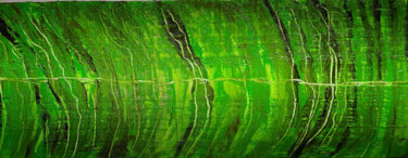 Pittura intitolato "Earth View" da Mariana Mello, Opera d'arte originale, Acrilico Montato su Telaio per barella in legno