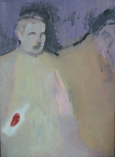 Painting titled "вечер" by Marianna Golembiovska, Original Artwork, Oil