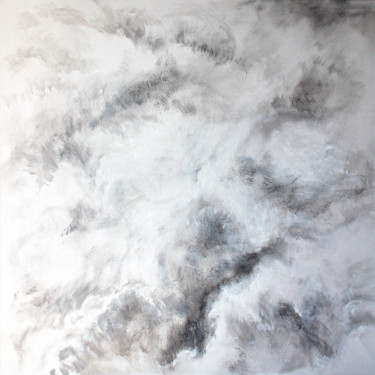 Painting titled "Cloudy" by Marianna Yakovleva, Original Artwork, Oil