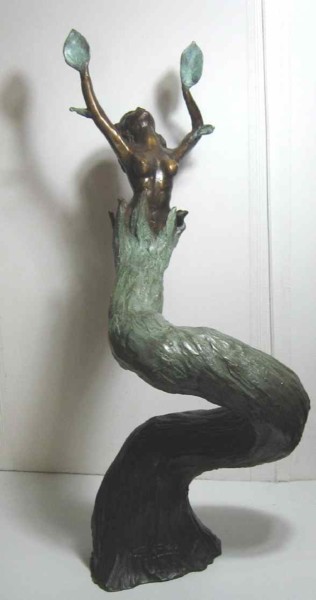 Sculpture intitulée "RENAISSANCE" par Marianne Mas, Œuvre d'art originale, Coulage