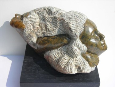 Sculpture titled ""L 'envol"--- "The…" by Marianne Monnoye-Termeer, Original Artwork, Stone