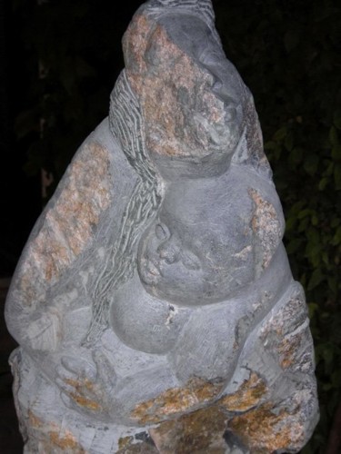 Sculpture intitulée "évolution sculpture…" par Marianne Monnoye-Termeer, Œuvre d'art originale, Pierre