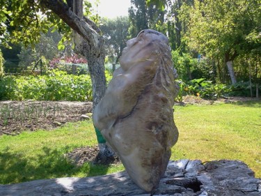 Sculpture intitulée "" CHRYSALIDE "" par Marianne Monnoye-Termeer, Œuvre d'art originale, Pierre