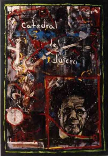 Pintura titulada "Catedral del juicio" por Mariano Esquivel, Obra de arte original, Otro
