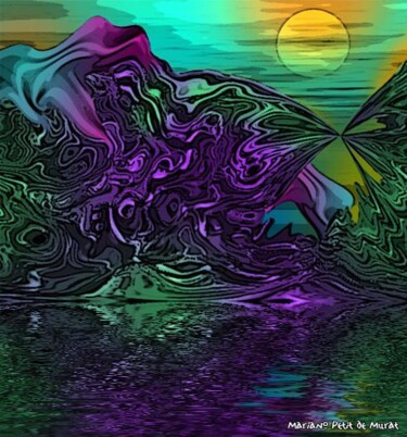 Digital Arts titled "Holbox Island" by Mariano Petit De Murat, Original Artwork