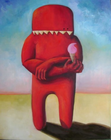 Картина под названием "Gourmet 2" - Mariano Sánchez, Подлинное произведение искусства